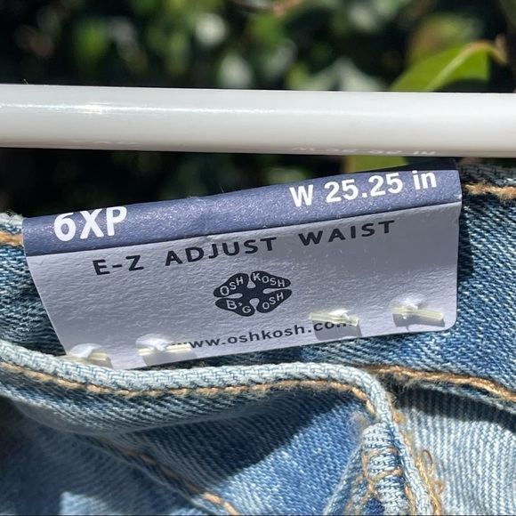 NWT OshKosh B’gosh Light Wash Bootcut Girls Denim Jeans - Picture 7 of 9